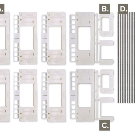 Evolved Strike Plate Routing Template Kit (for use with Trilennium)