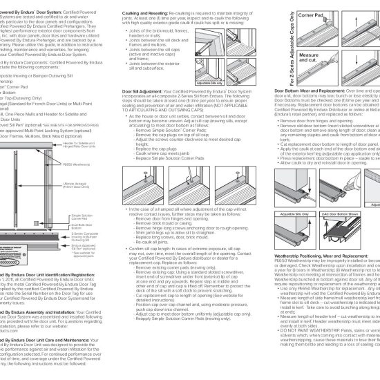 CPBE Owner's Manual and Warranty Guide